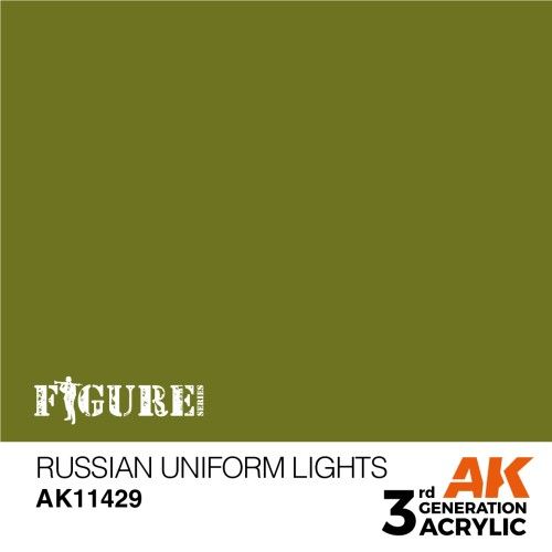 Lumières de l'uniforme russe