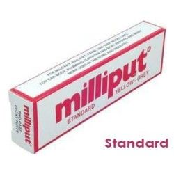Milliput, pâte epoxy bi-composants grain standart (Jaune/Gris)