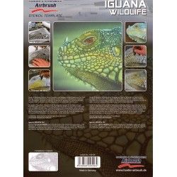 Pochoir Iguana Wildlife
