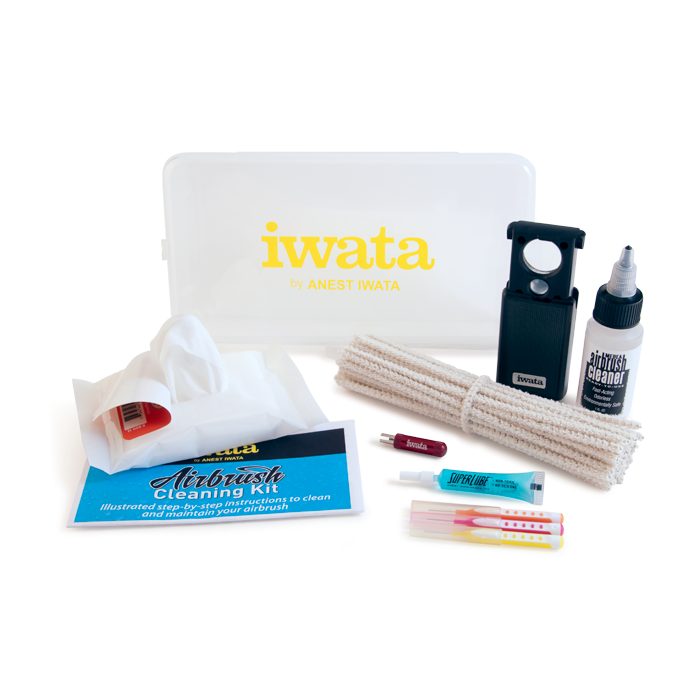 Kit de Nettoyage pour Aérographe Iwata 9 en 1