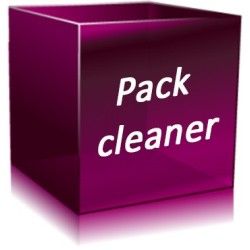 Pack cleaner