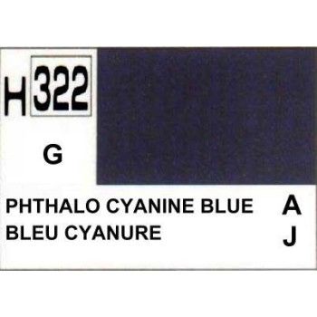 Peintures Aqueous H322 Phthalo Cyanne Blue