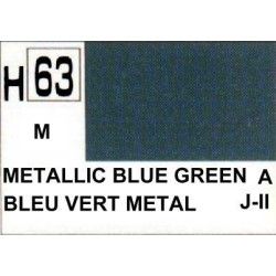 Peintures Aqueous H063 Metallic Blue Green