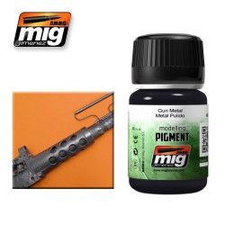 Pigments Mig Jimenez A.MIG-3009 Gun Metal
