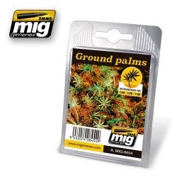 Plantes Découpées Au Laser Mig Jimenez A.MIG-8454 Ground Palms
