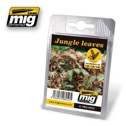 Plantes Découpées Au Laser Mig Jimenez A.MIG-8452 Jungle Leaves