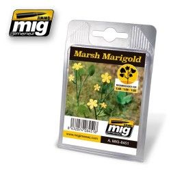 Plantes Découpées Au Laser Mig Jimenez A.MIG-8451 Marsh Marigold